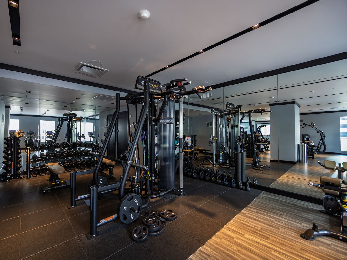 Private fitness studio at 706 Mission