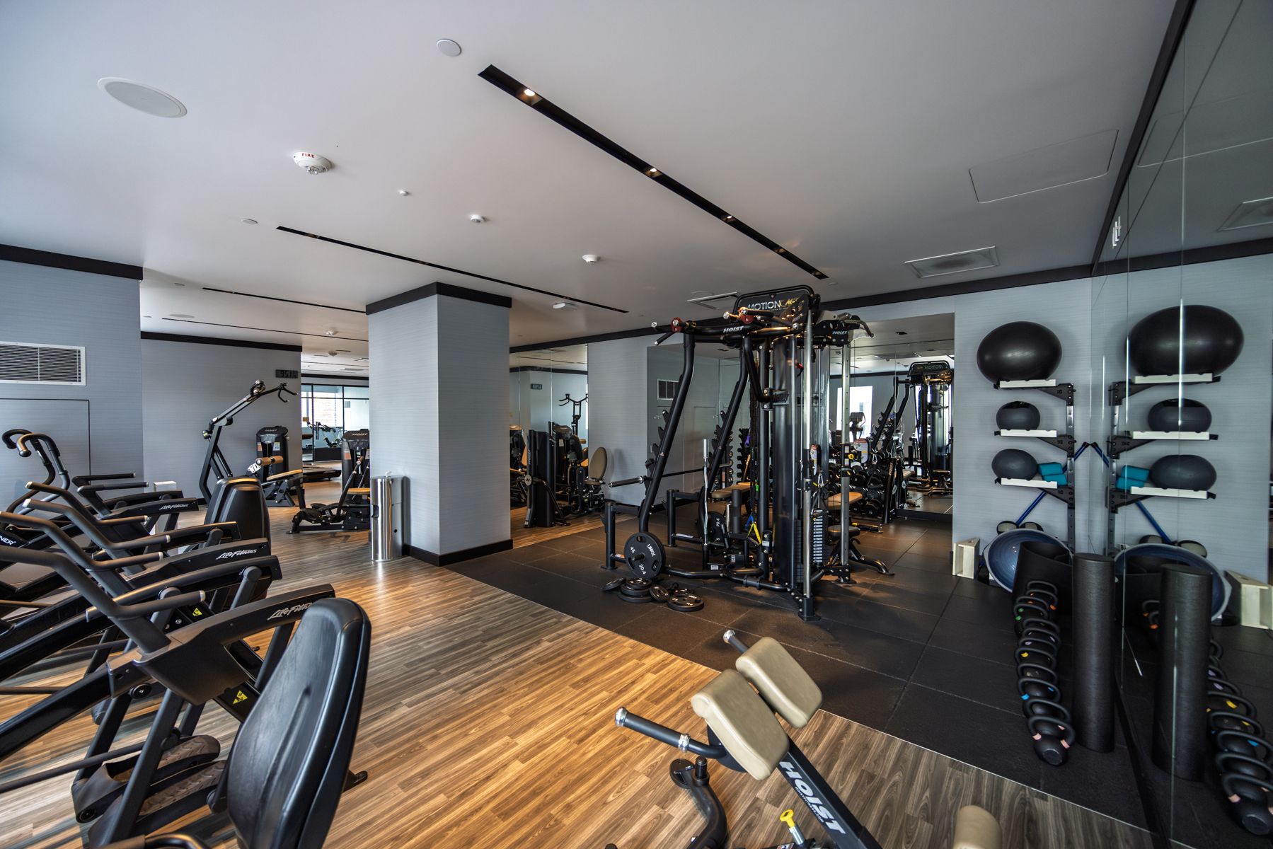 Private fitness studio at 706 Mission