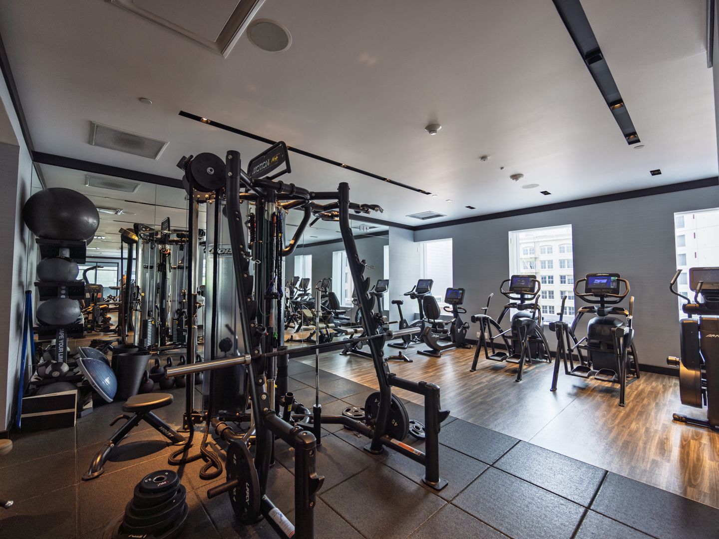 Private fitness studio at 706 Mission
